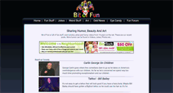 Desktop Screenshot of bitoffun.com
